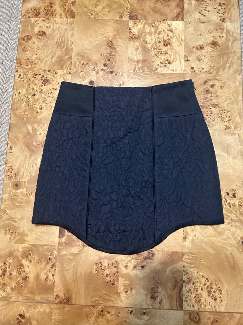 Tibi black skirt